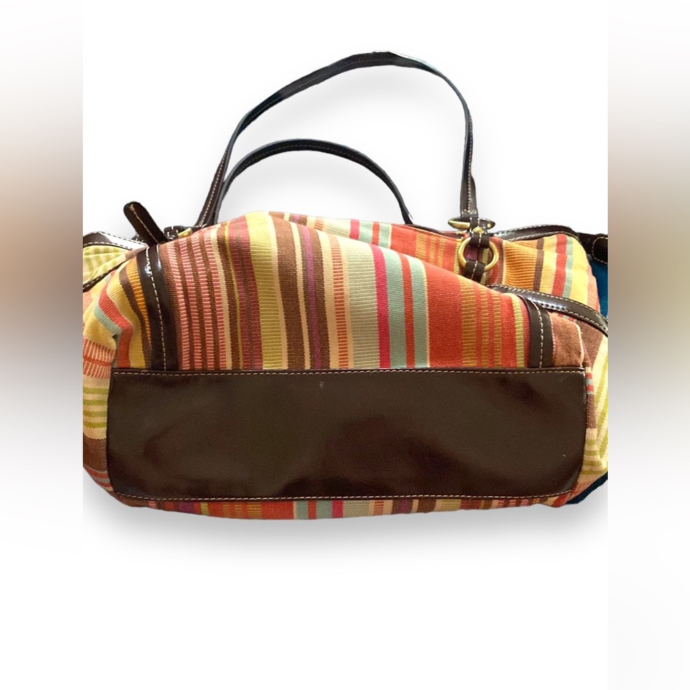 Giani Bernini multicolored striped purse - Picture 7 of 10